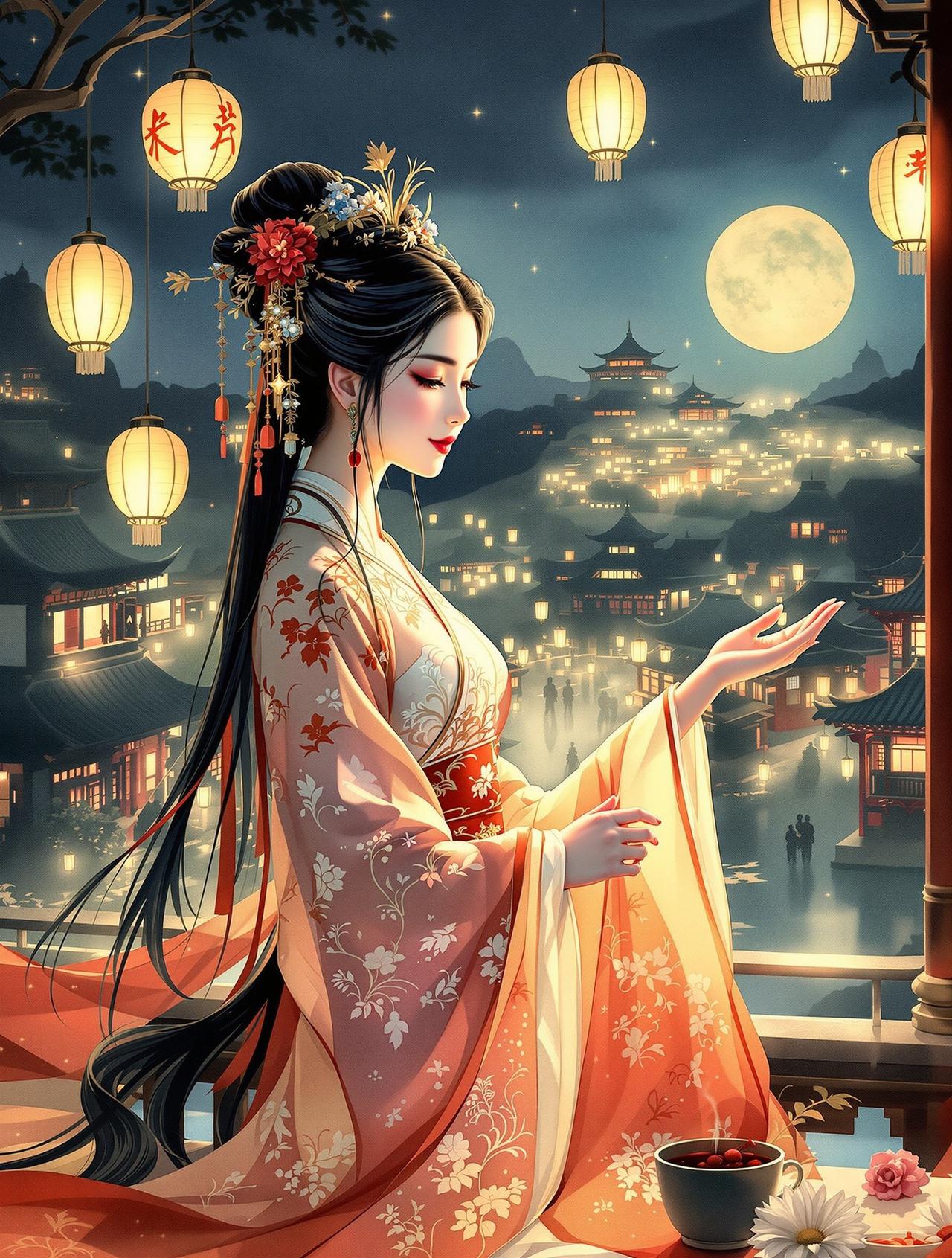 长安幻夜 - 妖精漫画网古风玄幻漫画封面