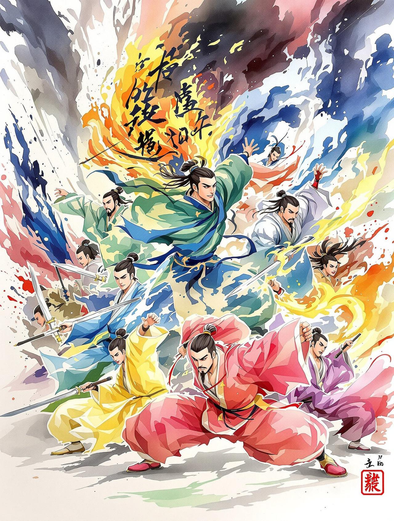 画江湖 - 妖精漫画网古风玄幻漫画封面